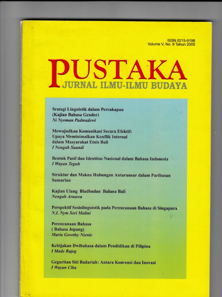 Contoh Kalimat Bladbadan Bahasa Bali Jawaban Soal