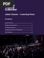 Julius Caesar Act 3 Revision Notes | PDF