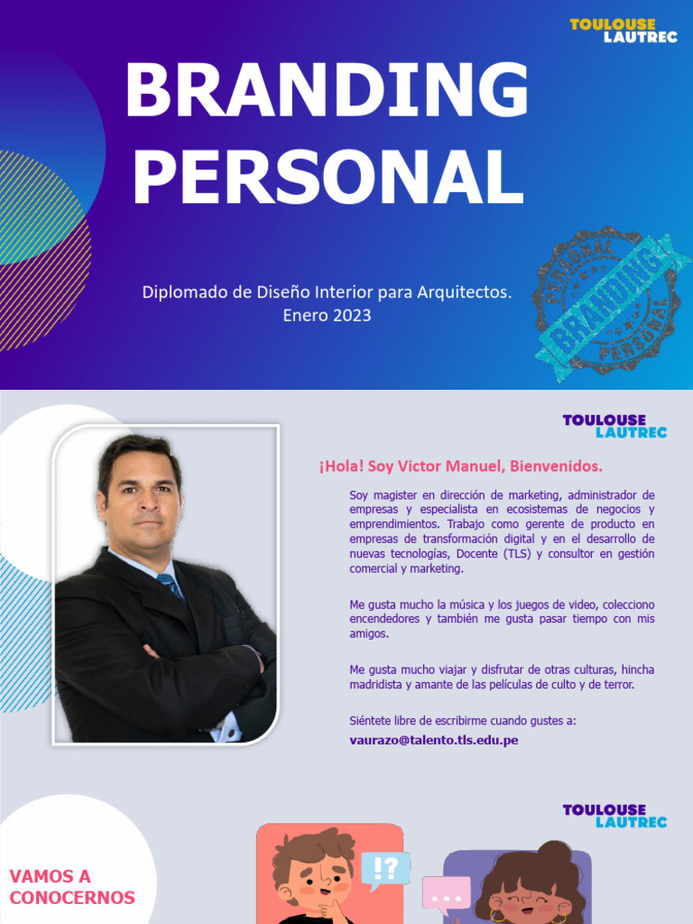 1ra Seción Branding Personal | PDF | Marca | Gestión de la marca