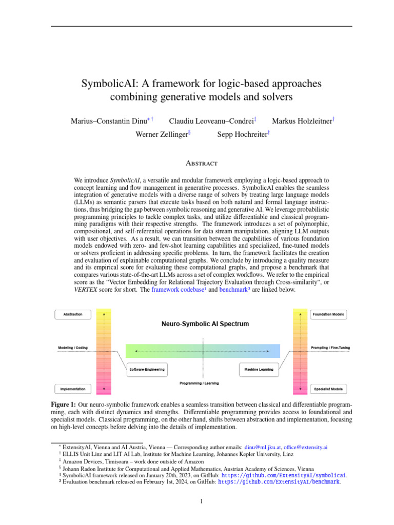 SymbolicAI: Logic-Based Generative Framework | PDF | Artificial ...