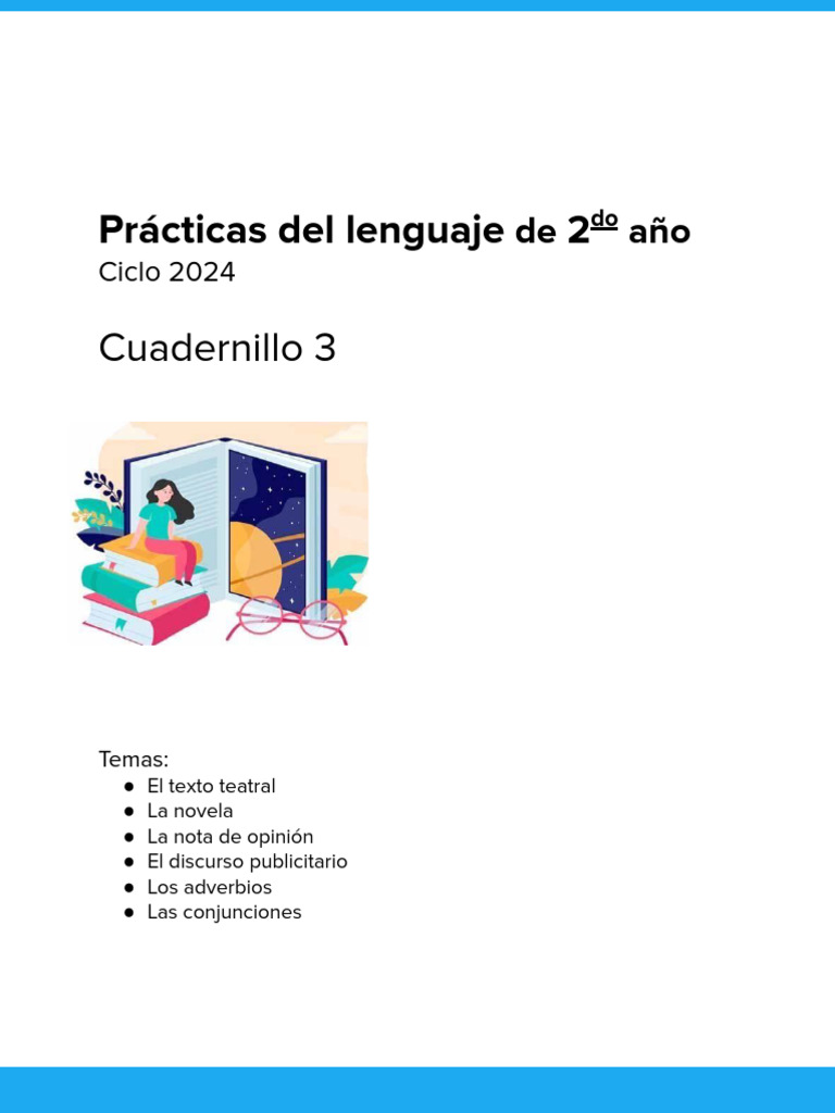 Cuadernillo 3 de 2do a-o 2024 | PDF