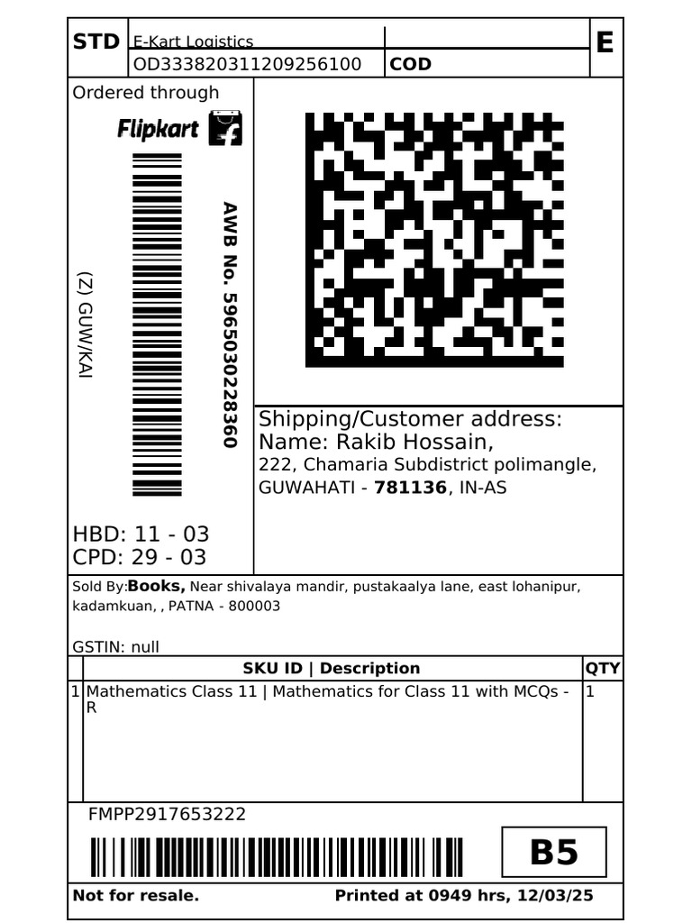 E-Kart Logistics Order Summary | PDF | Invoice | Payments