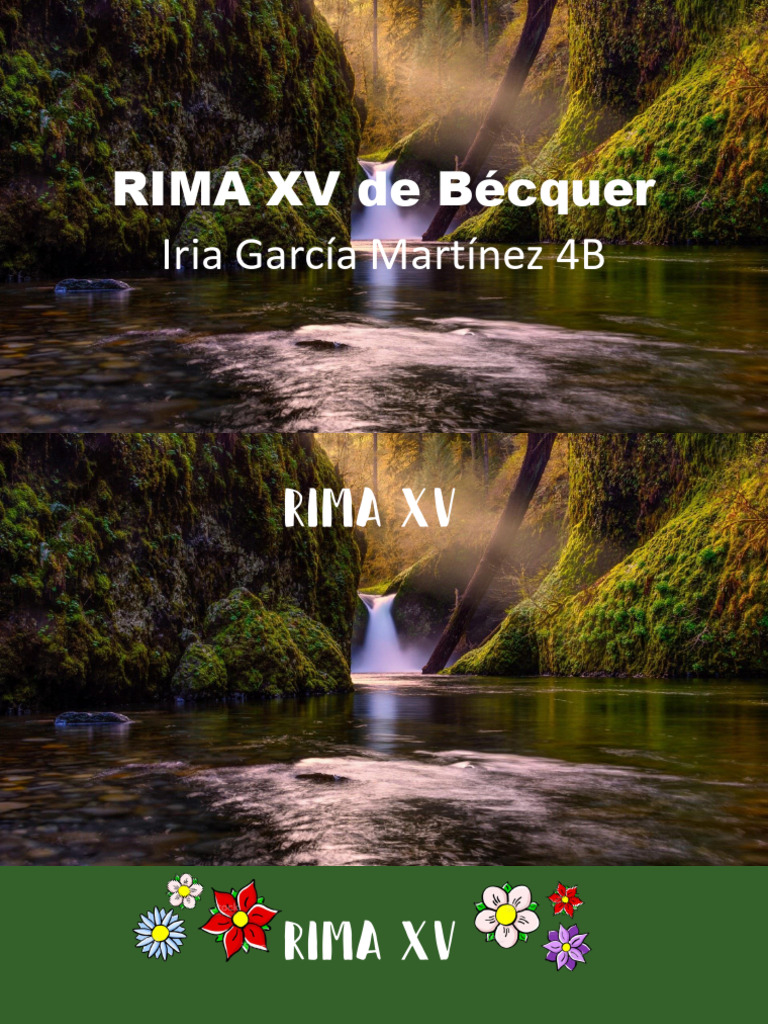 RIMA XV de Bécquer | PDF