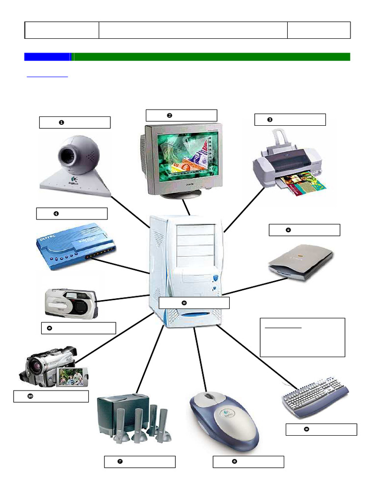Composition d'un PC et ses composants | PDF | Imprimante (Informatique ...