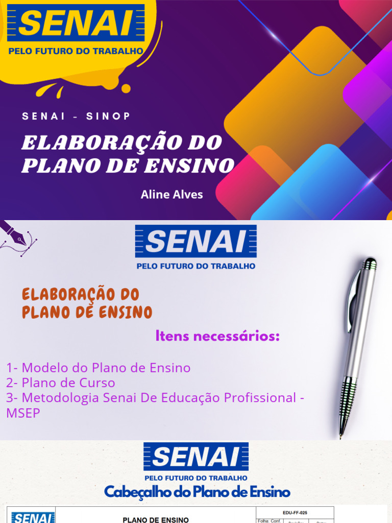 Guia para Elaboração do Plano de Ensino | PDF | Pedagogia | Lição