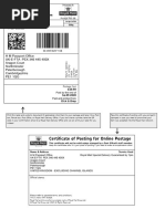 Registered Post Acknowledgement Card Guide | PDF