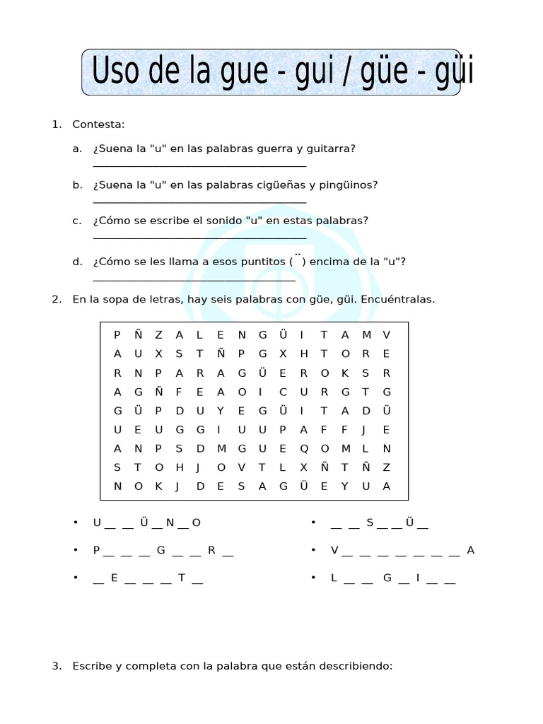 Taller de Gue y Gui | PDF