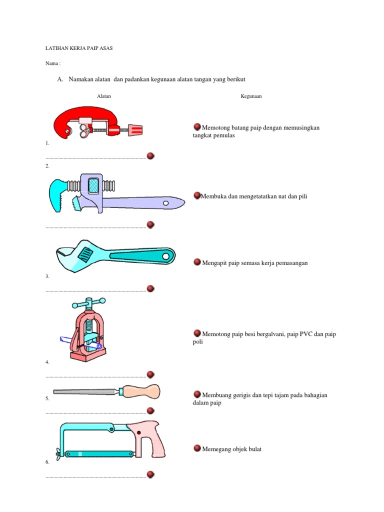 Latihan Kerja Paip Asas Pdf