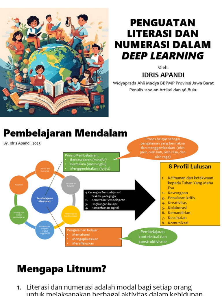 Penguatan Literasi dan Numerasi Deep Learning | PDF