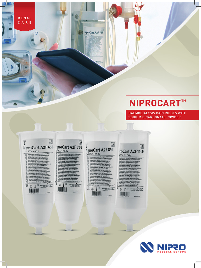 NiproCart™ Haemodialysis Cartridges | PDF | Hemodialysis | Sodium ...
