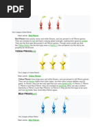 Pokémon Color Classification List | PDF | Visual Perception | Pokémon
