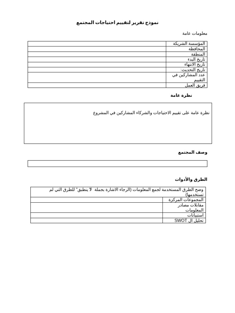 CNA Report | PDF