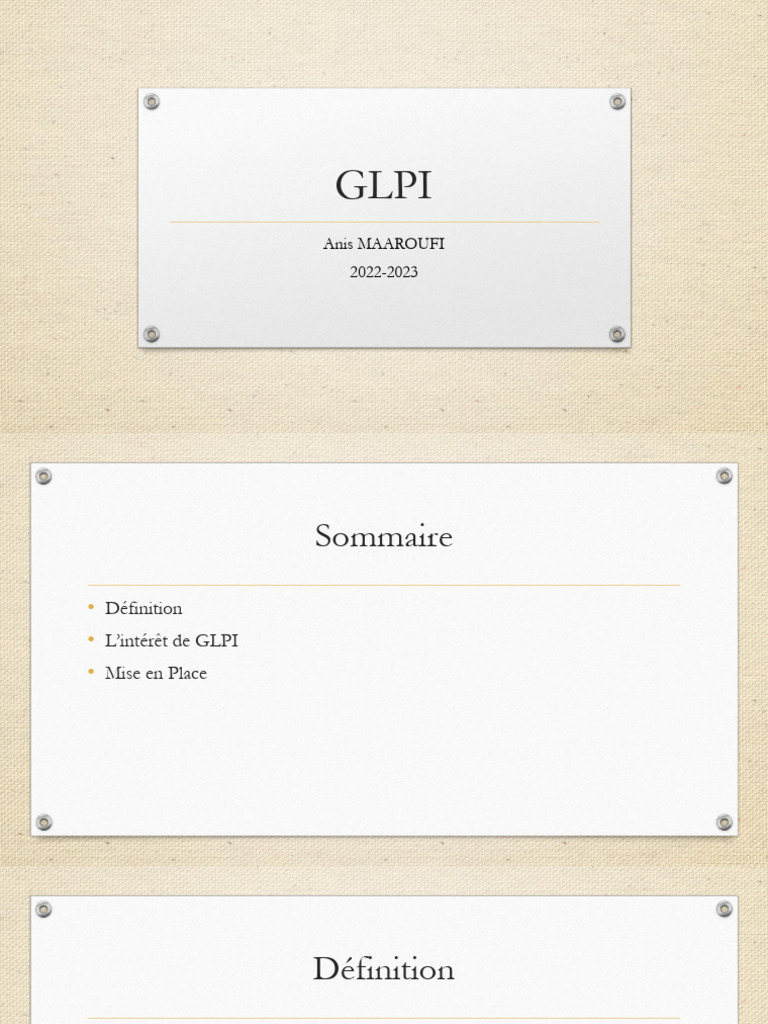 Guide d'installation de GLPI et Wampserver | PDF | Internet | Internet ...