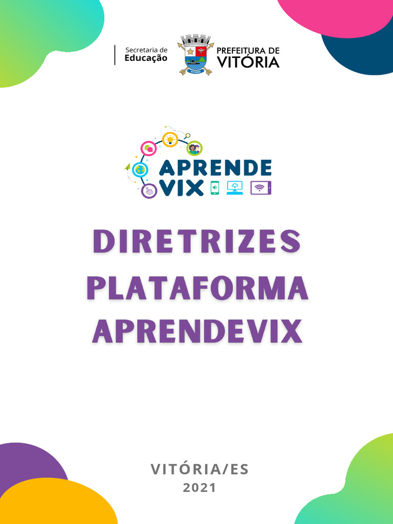 Uso da Plataforma AprendeVix na Educação | PDF | Rede de computadores ...