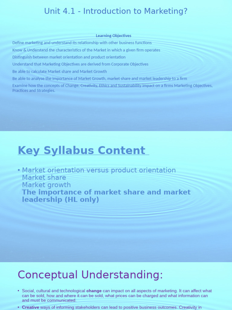 Marketing Fundamentals and Strategies | PDF | Marketing | Market ...