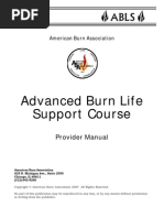 ABLS - Advanced Burn Life Support Provider Manual