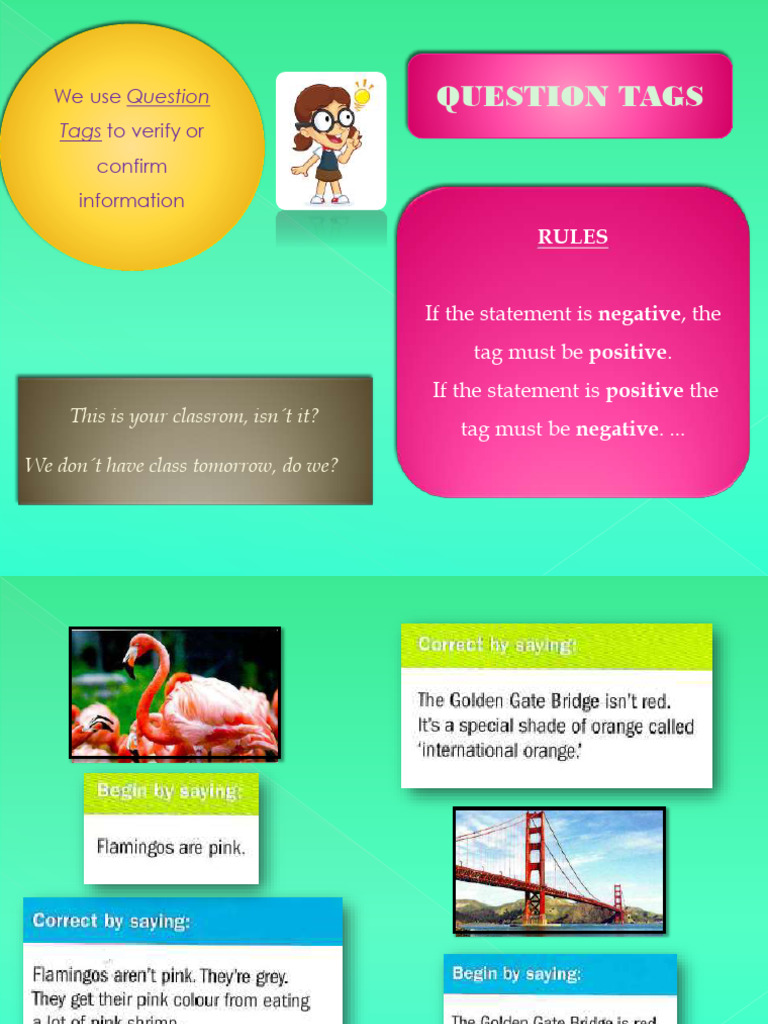 Understanding Question Tags Rules | PDF
