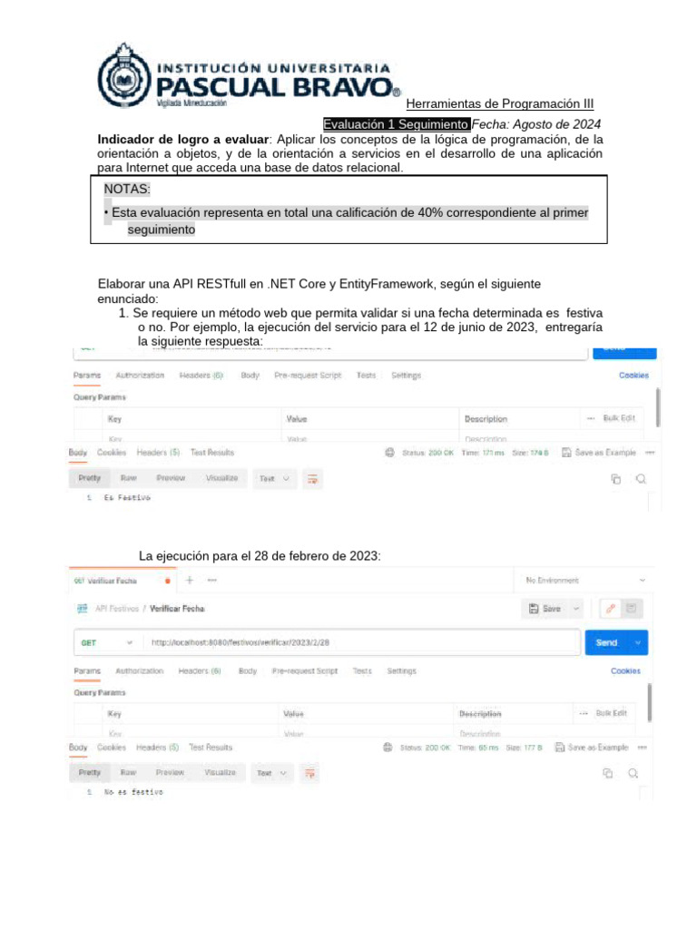 API RESTful para Validar Festivos | PDF | Pascua de Resurrección | Navidad