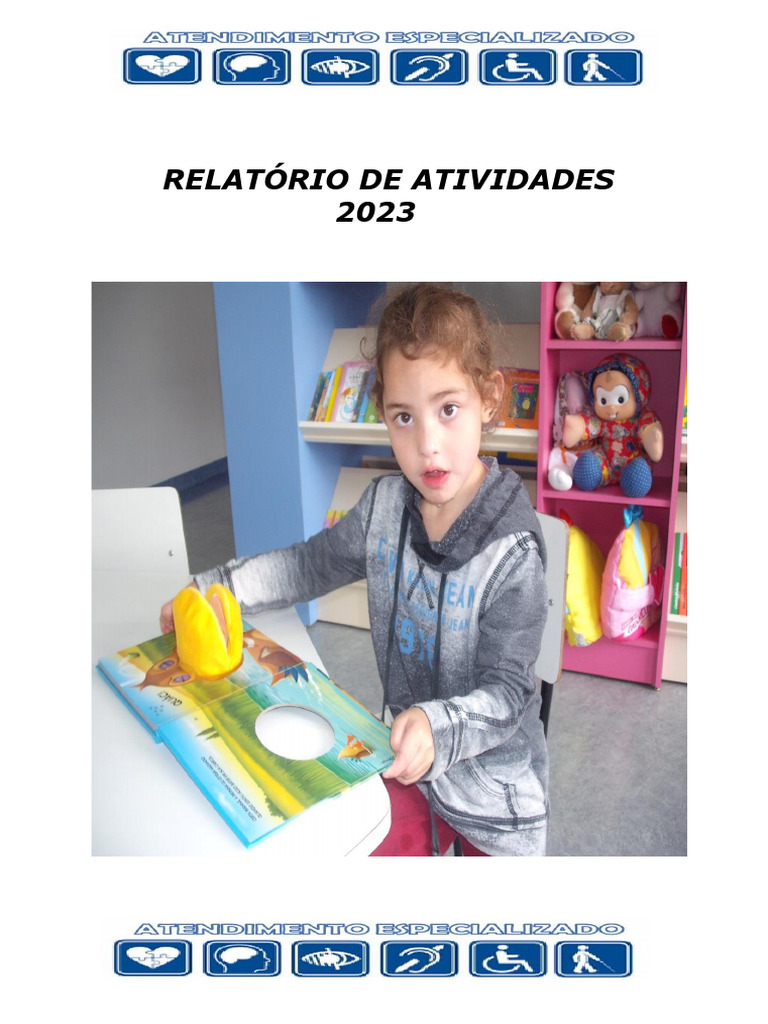 Relatório de Atividades 2023 da APAE Curitibanos | PDF | Educação Especial