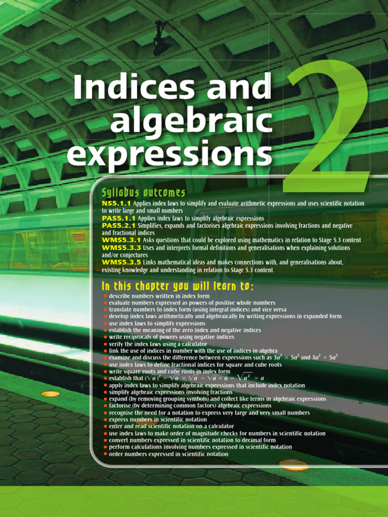 Understanding Index Notation in Mathematics | PDF | Numbers ...