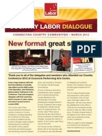 Country Labor Dialogue - March 2012