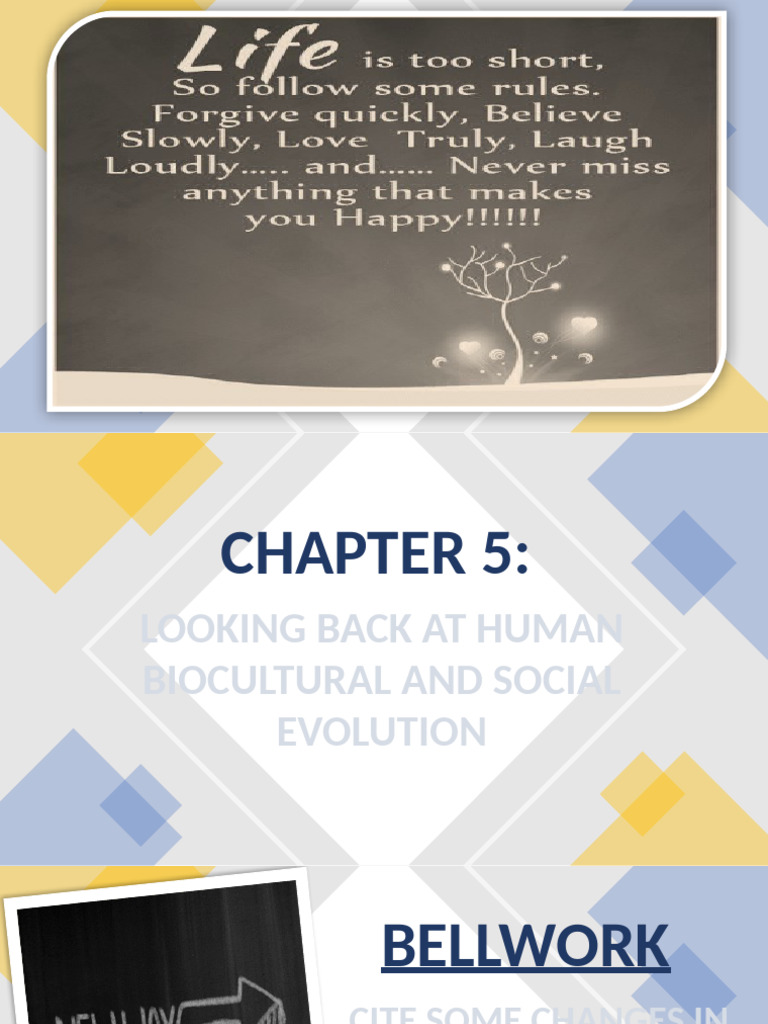 Evolution of Human Societies and Culture | PDF | Evolution | Society