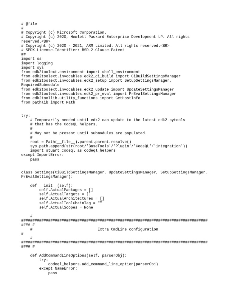 CISettings | PDF | Computing Platforms | Operating System Families