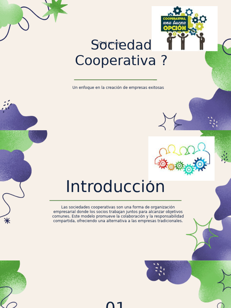 Creación de Sociedades Cooperativas Exitosas | PDF | Cooperativa | Sociedad
