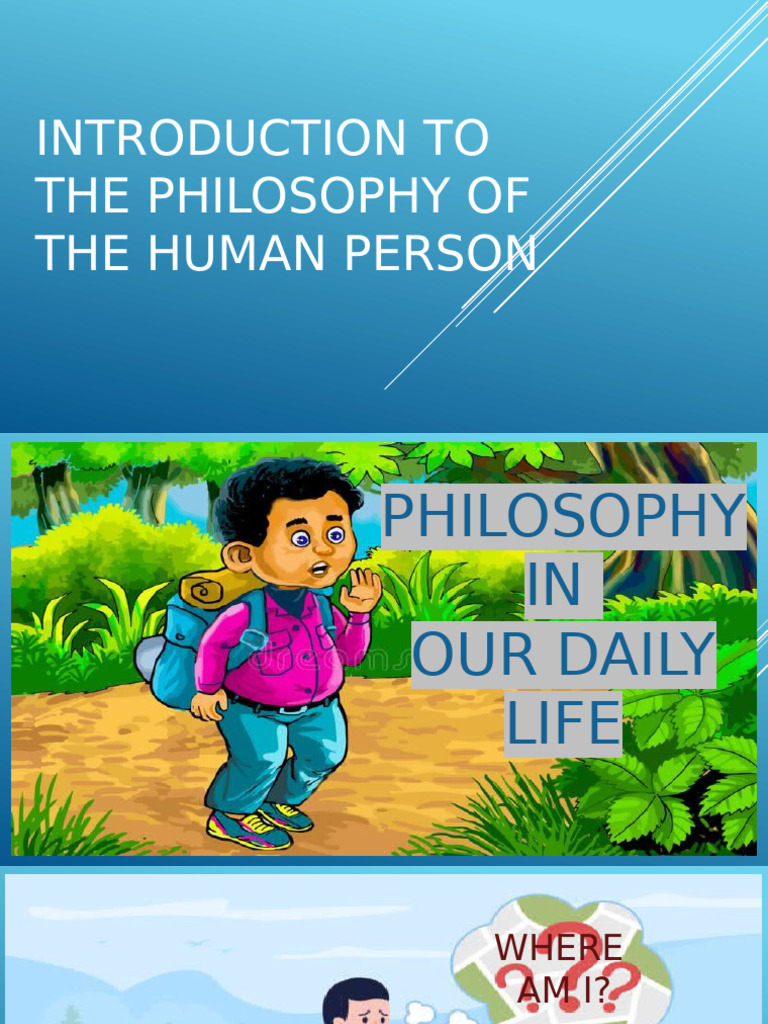 1ST Introduction To The Philosophy of The Human Person | PDF