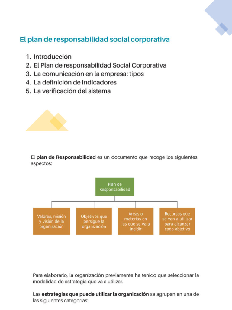 Plan de RSC | PDF