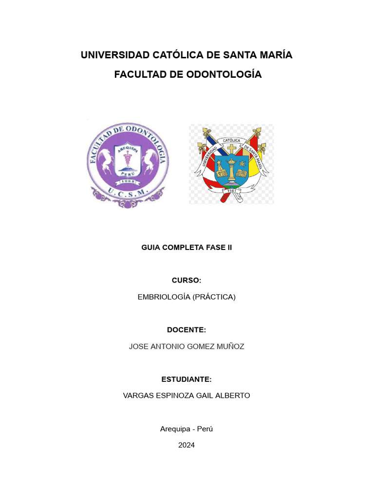 Guia Completa 2da Fase (Gail Alberto Vargas Espinoza) | PDF