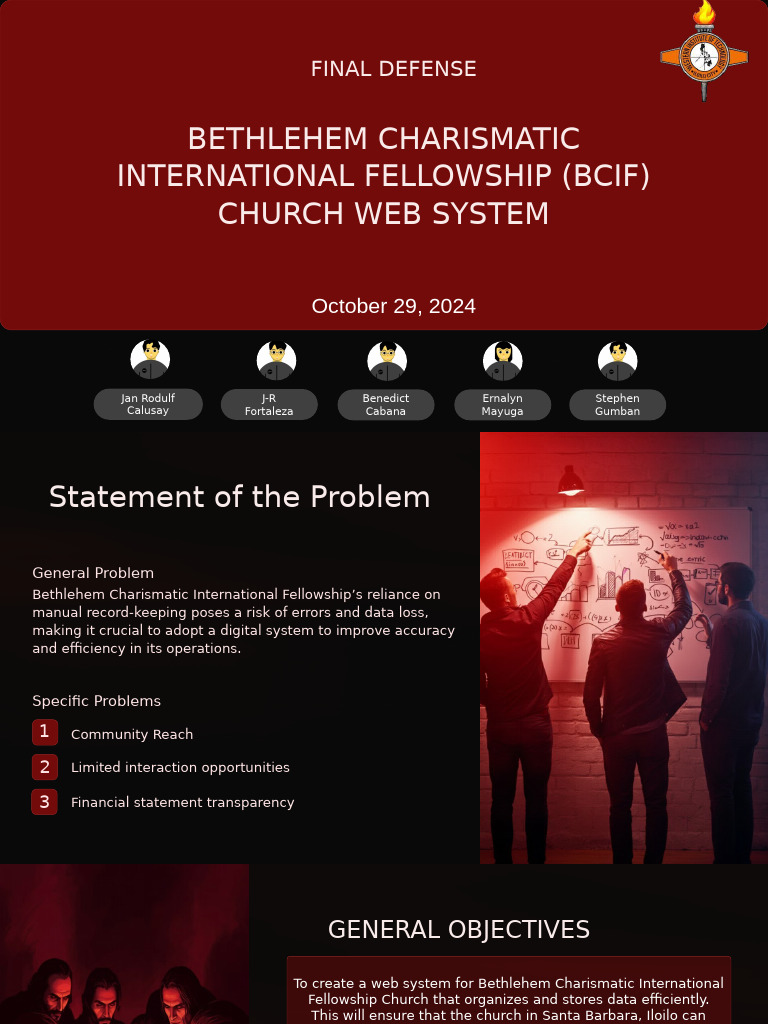 BCIF Church Web System Defense | PDF