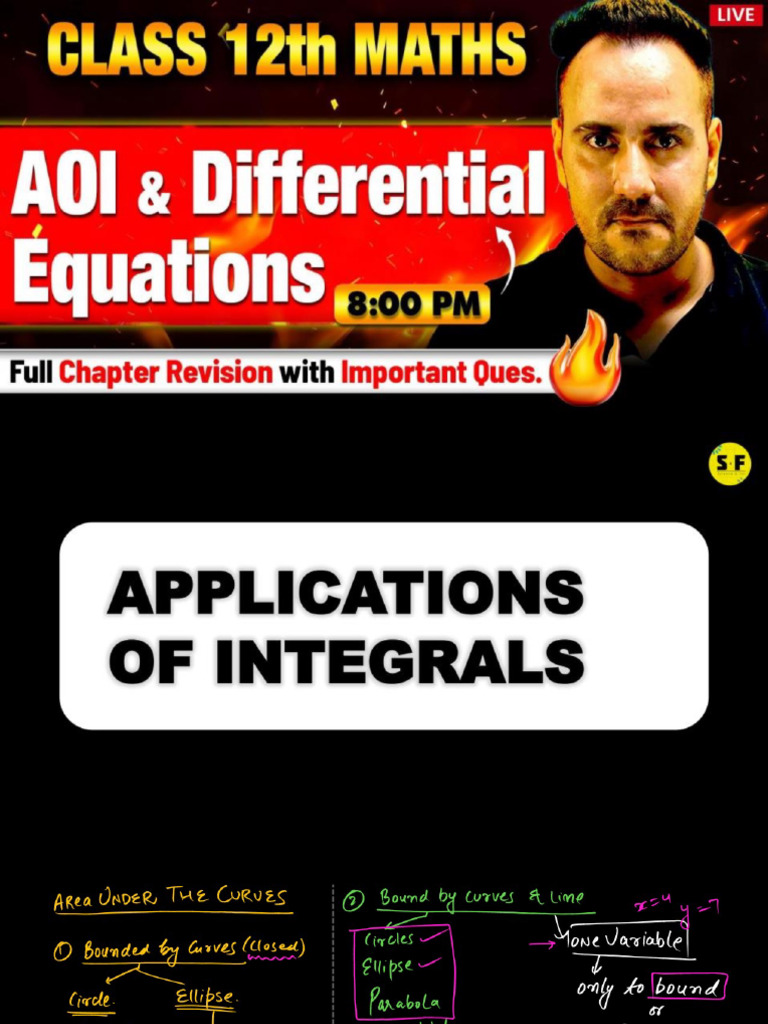 BLACK AOI AND DIFFERENTIAL 12TH MATH 2025 | PDF