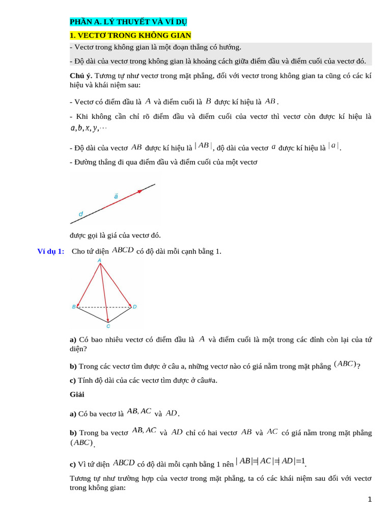 Tap Hop Hinh Hoc Ki I Lop 12 | PDF