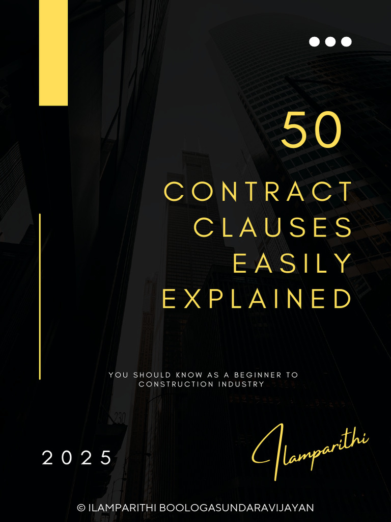 Contract Clauses Explained for Beginners | PDF | Insurance | Legal ...
