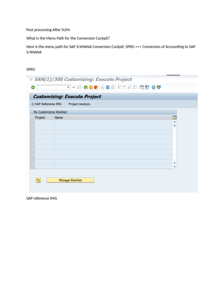 SAP S/4HANA Accounting Conversion Guide | PDF | Computing