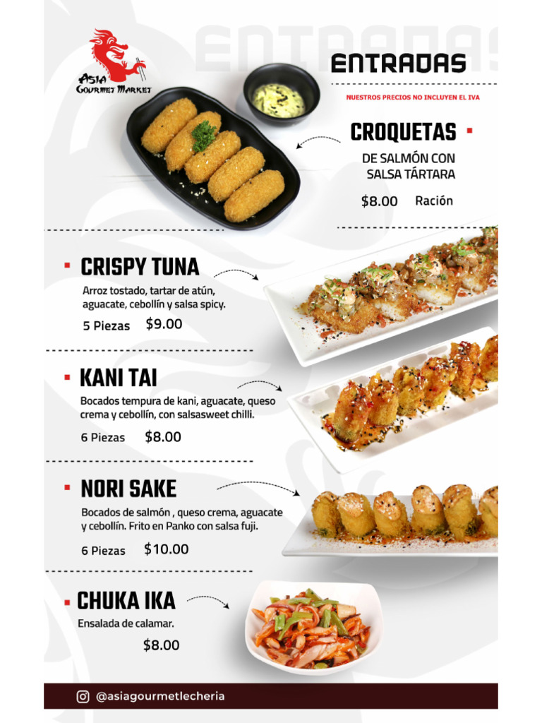 Menu Sushi | PDF