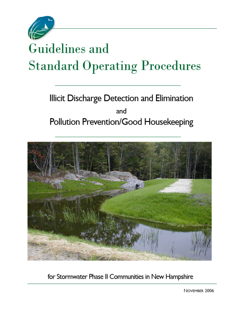 Envirinmental Science SOPs | PDF | Water Pollution | Stormwater