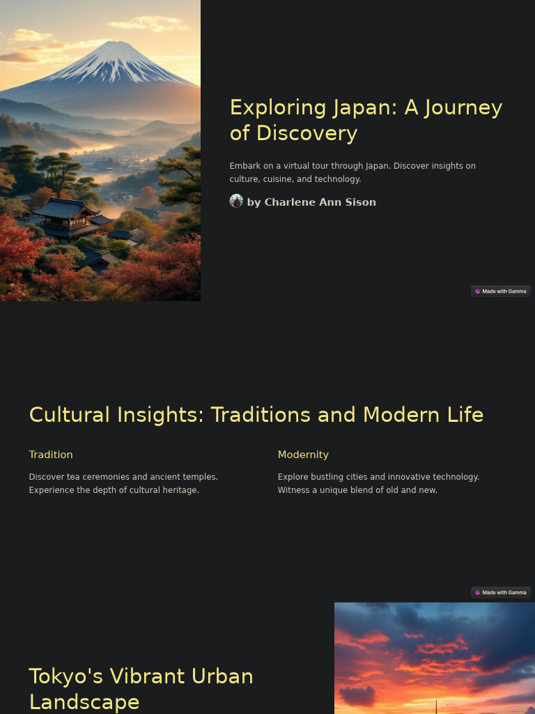 Exploring Japan A Journey of Discovery PDF