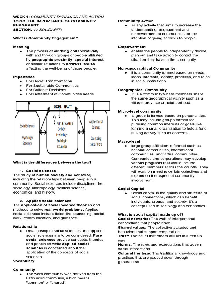 Community Engagement and Dynamics Guide | PDF | Social Sciences | Science