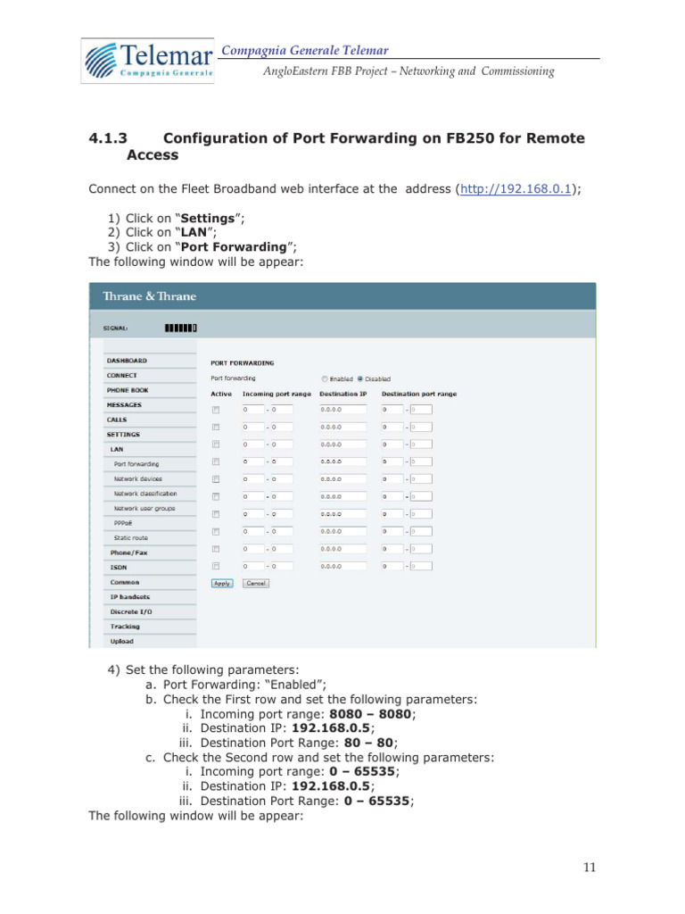 FBB Remote Management | PDF