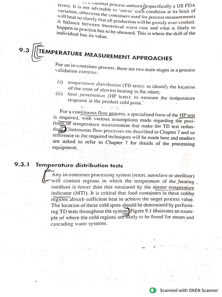 Temperature Measurement Approaches | PDF