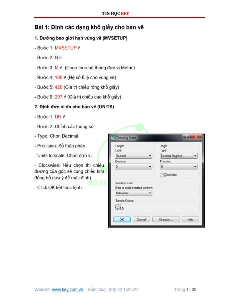 Autocad 2d_Lythuyet Cb&Nc | PDF