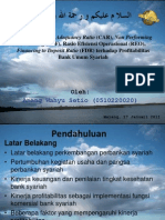 Download Pengaruh CAR NPF REO FDR Terhadap Profit Bank Umum Syariah by anang SN83872680 doc pdf