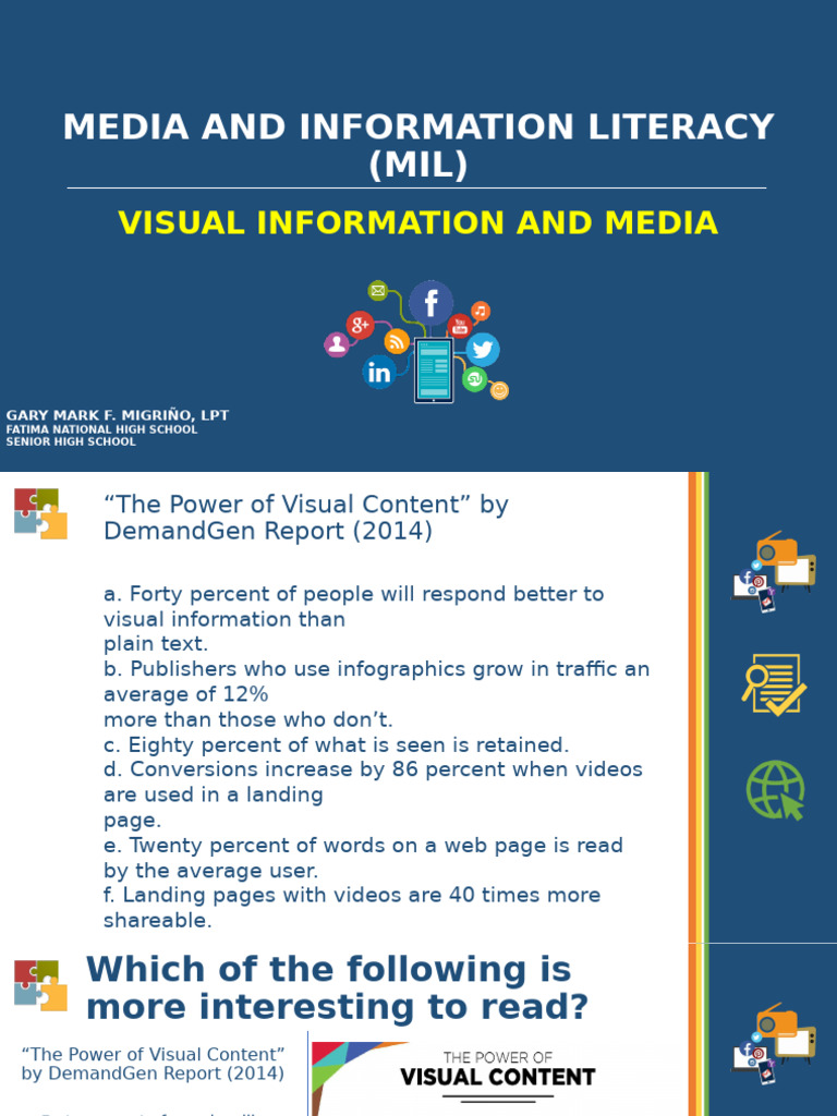 The Impact of Visual Media on Communication | PDF | Infographics | Image