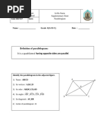 Grade 9 Geometry Concepts and Rules | PDF | Triangle | Angle