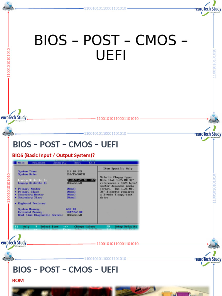 Understanding BIOS, POST, CMOS, UEFI | PDF | Bios | System Software