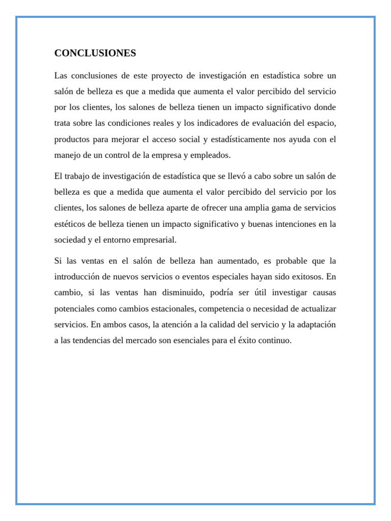 CONCLUSIONES | PDF