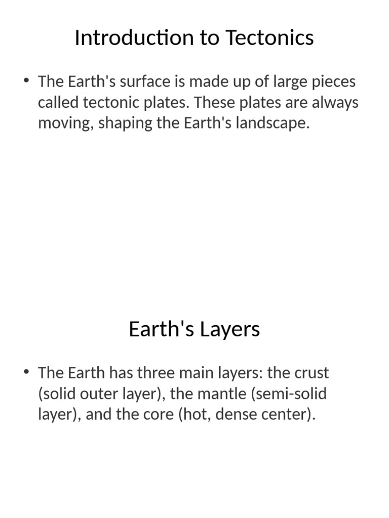 Understanding Plate Tectonics | PDF | Plate Tectonics | Volcano
