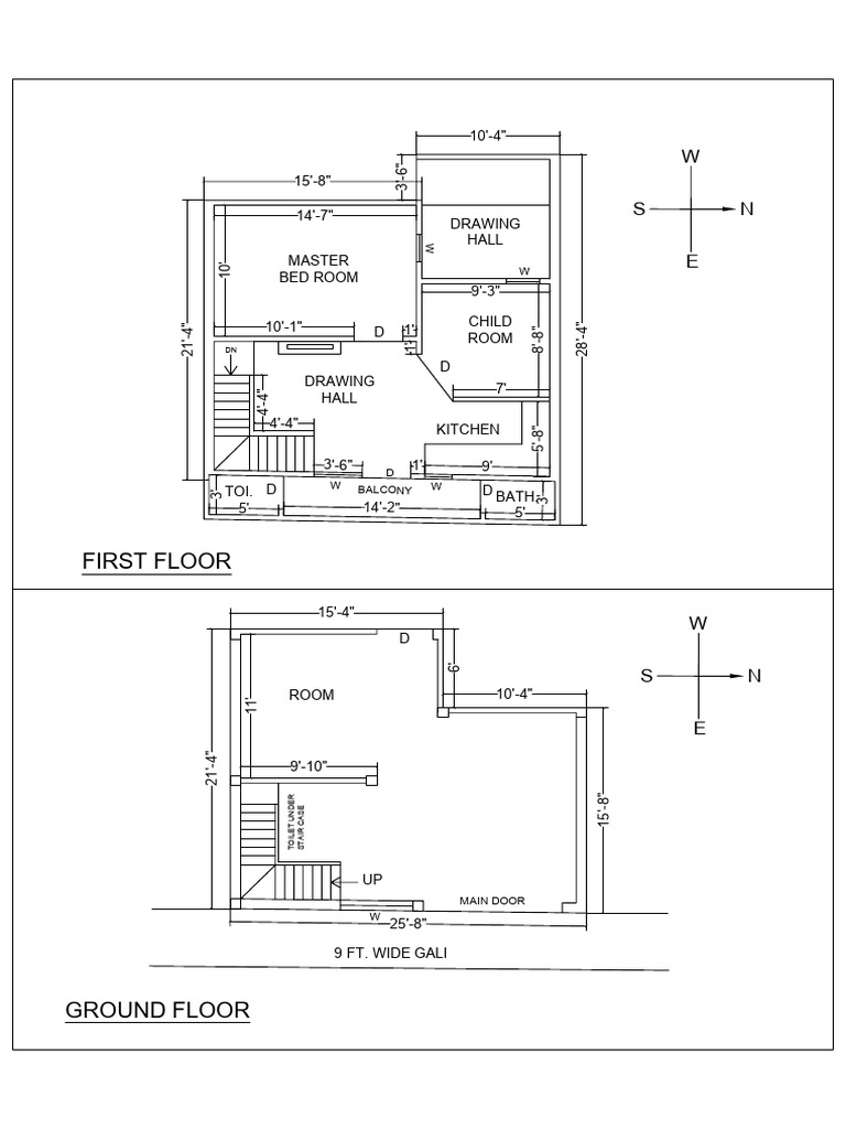 Floor Plan Layout and Dimensions | PDF